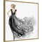 Woman in Black Dress I by Aimee Wilson Framed Canvas Wall Art